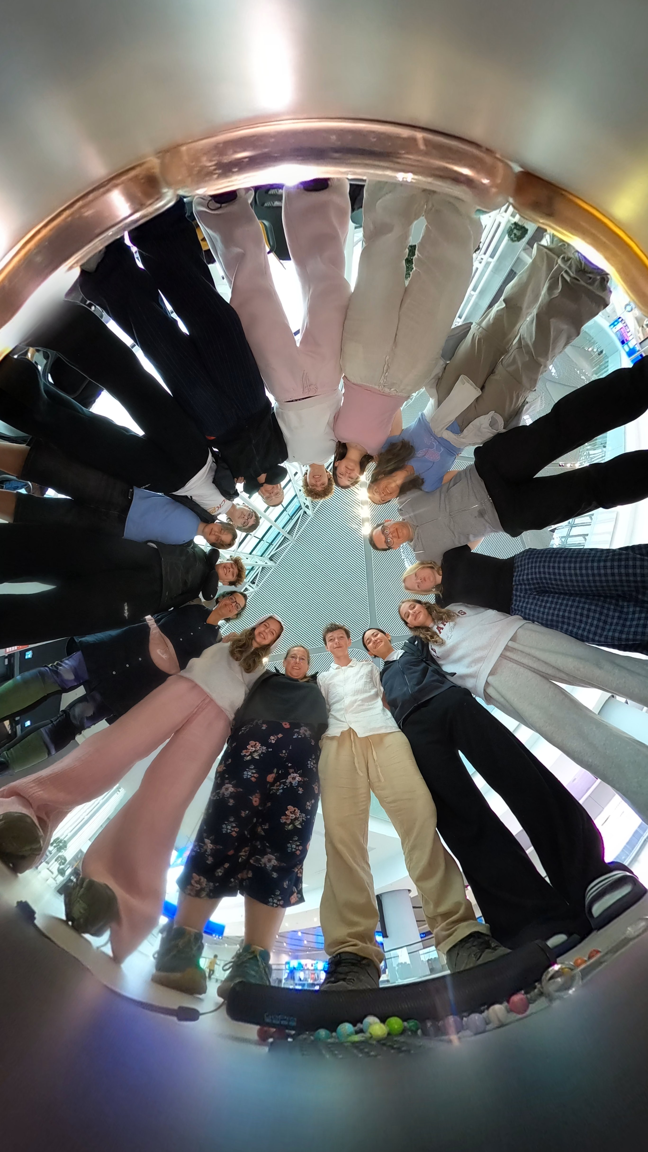 Kreativfoto der Gruppe